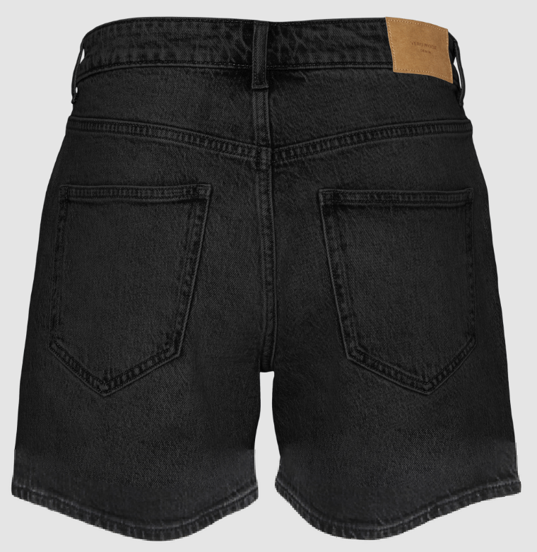 VMTESS Shorts - Black Denim - VERO MODA & VILA Bergvik